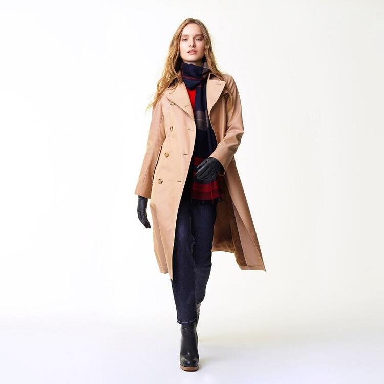 ETRO エトロ 玉虫色 シャンタン生地 トレンチコート シルク混 ETRO エトロ 玉虫色 シャンタン生地 トレンチコート シルク混