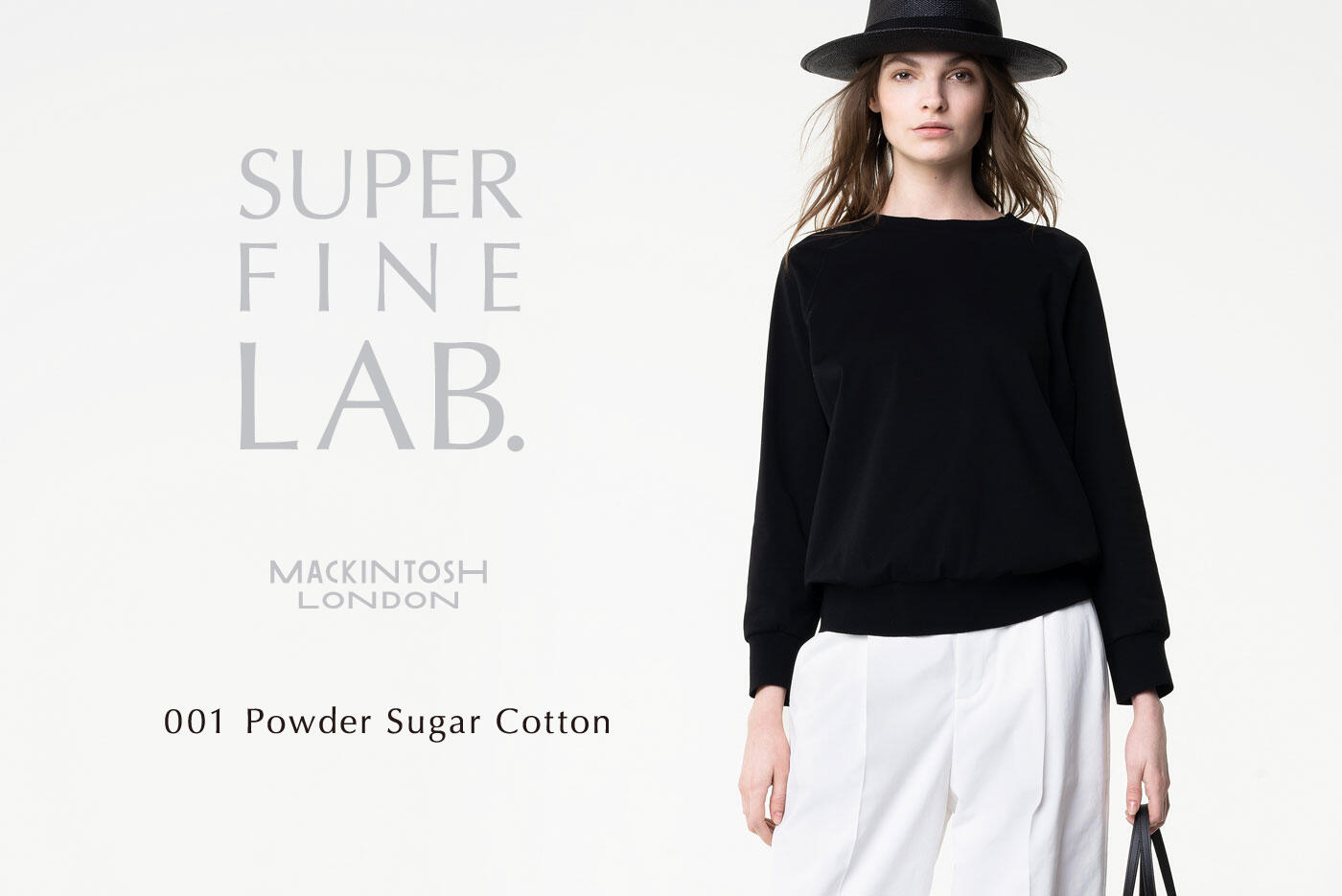 素材研究にフォーカスした究極のベーシックウェア「SUPER FINE LAB.」デビュー