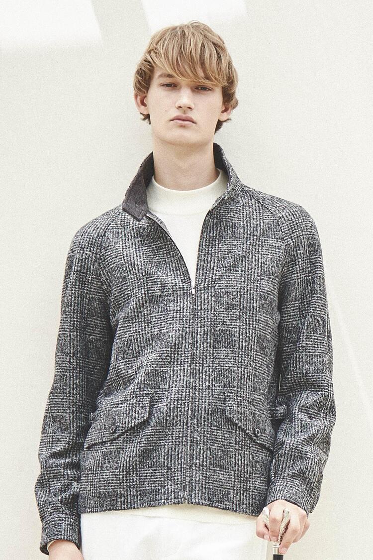 FLEX JERSEY TWEED & MELTON - FEATURE - MACKINTOSH LONDON