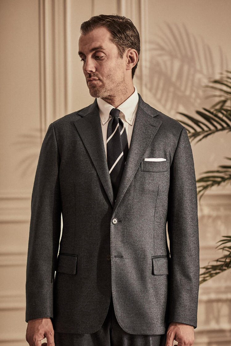 FLEX JERSEY JACKET & TROUSERS - FEATURE - MACKINTOSH LONDON