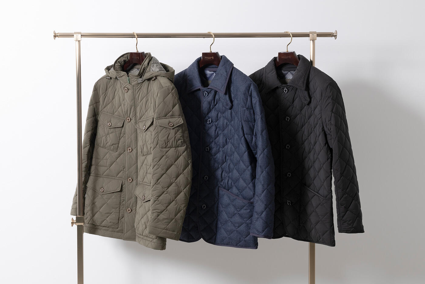 PADDED OUTERWEAR〜英国らしいダイヤモンド型キルトを現代的にアップデート