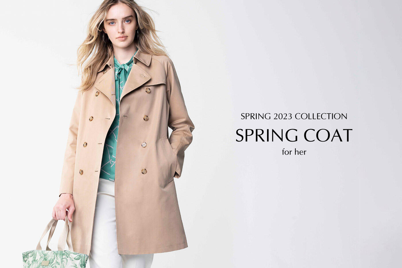 SPRING COAT for women