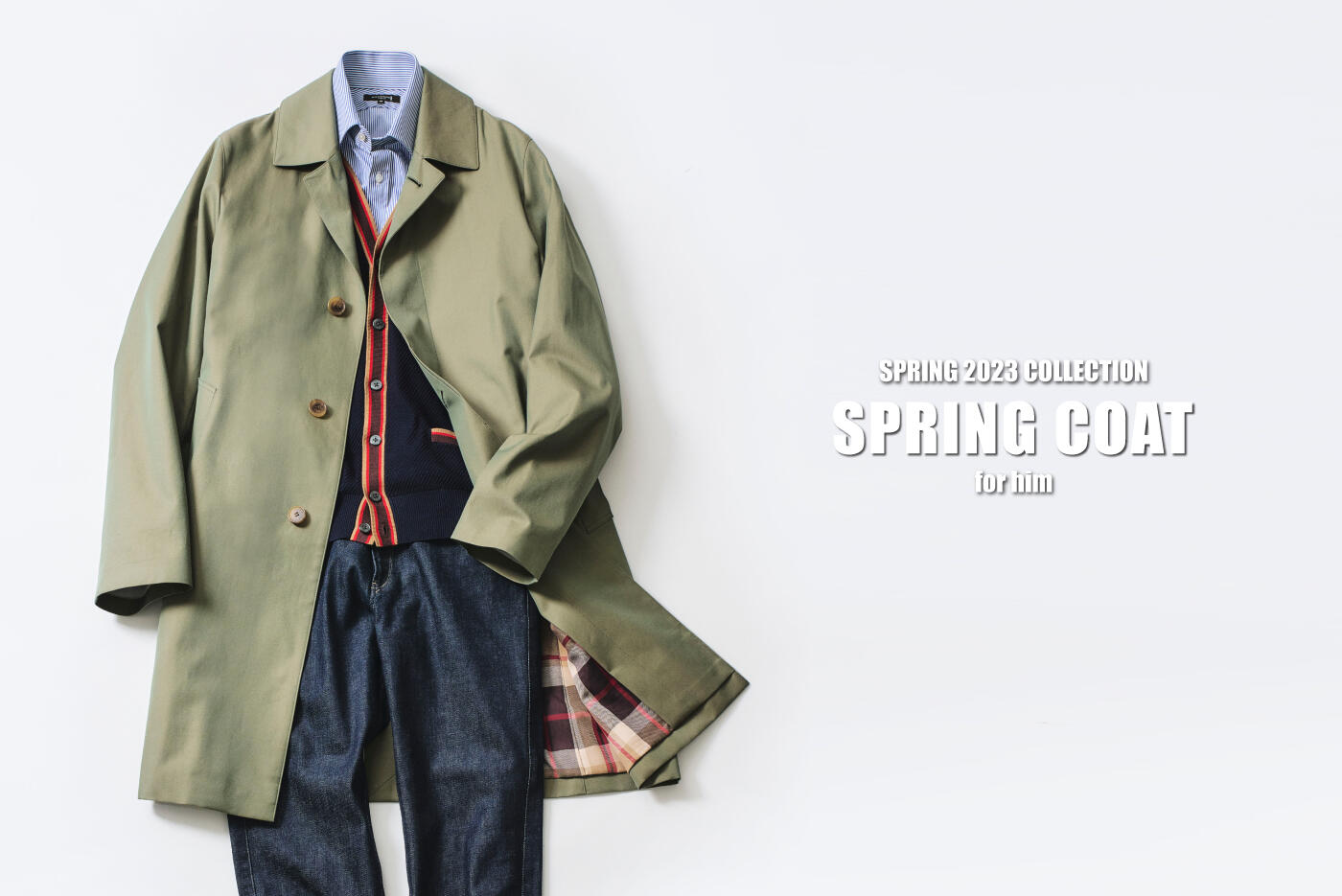 SPRING COAT for men