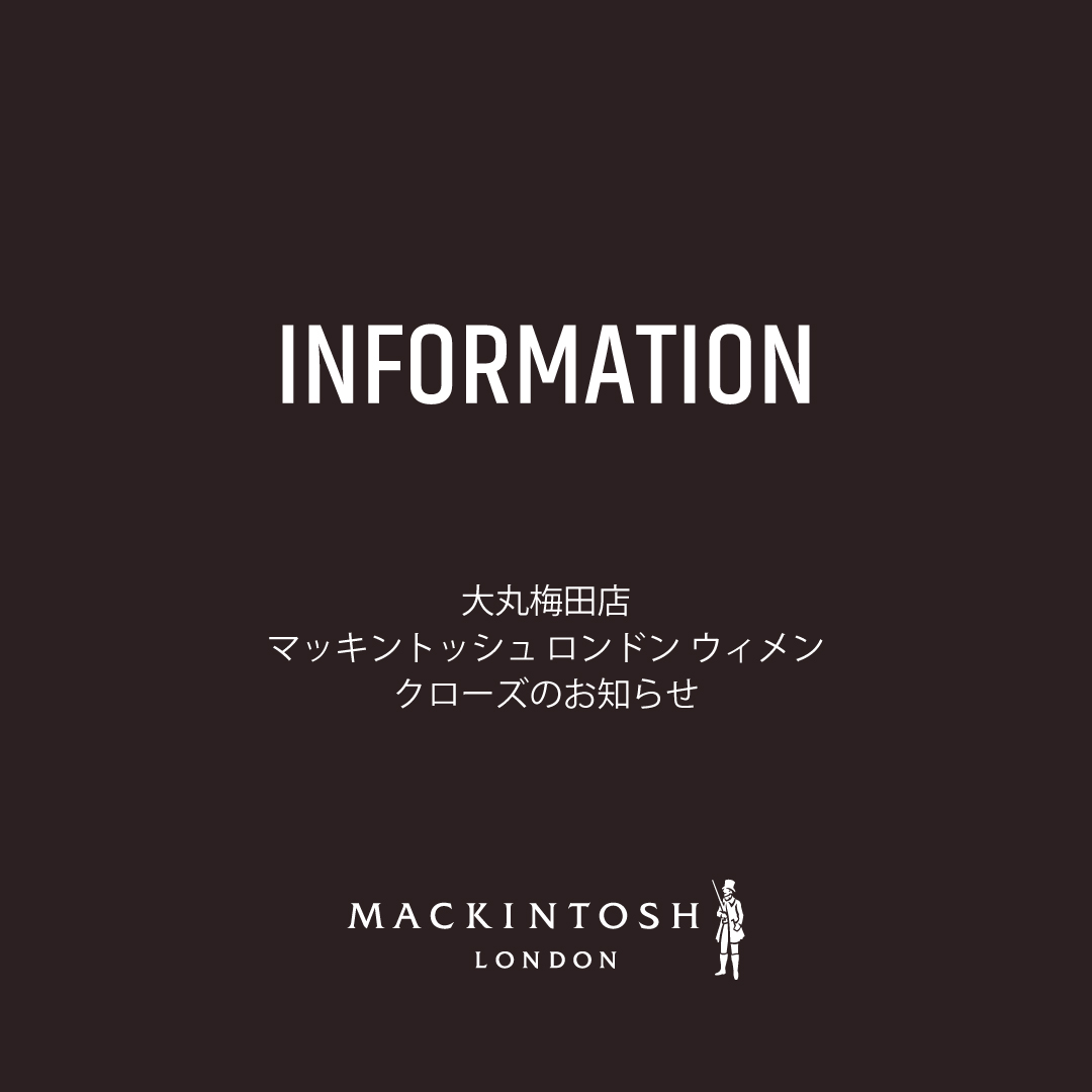 MACKINTOSH LONDON