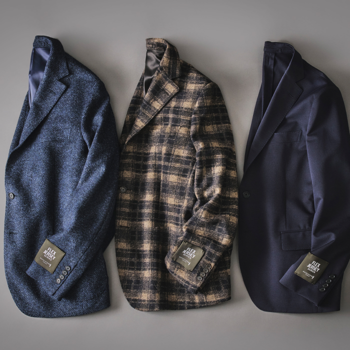 【Seasonal Recommend for Modern Gentlemen #02】
“ラクでお洒落”の最適解「フレックス ジャージー」