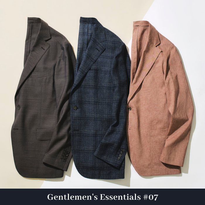 MACKINTOSH LONDON MEN| 【Gentlemen's Essentials #07】今やこんなに多彩!洗えるジャケット最新形